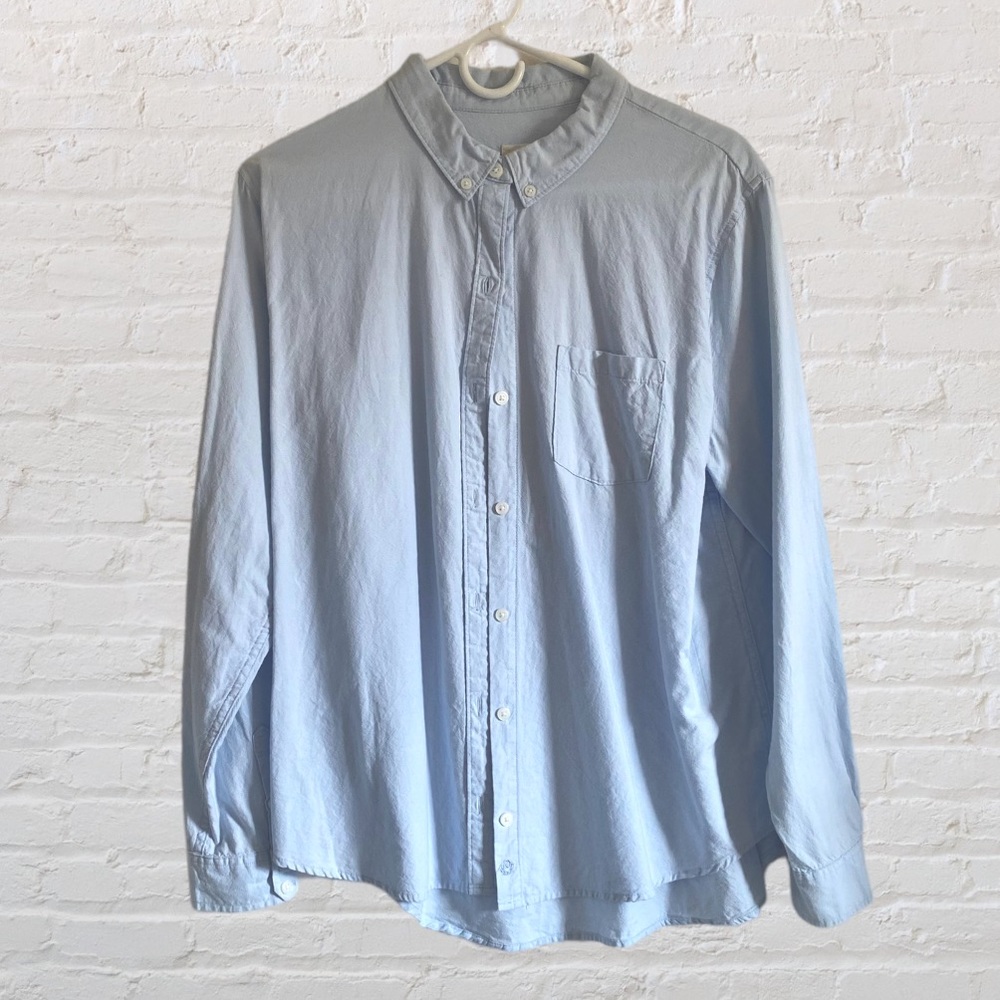 Universal Thread Light Blue Button Down Shirt Blo… - image 2